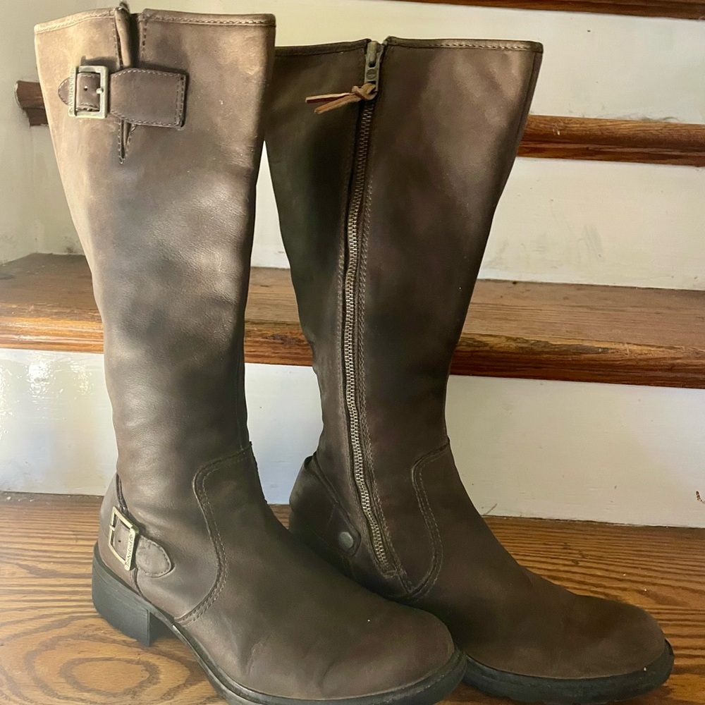 Timberland Women’s Size 9.5 Brown Leather Knee-High Boots